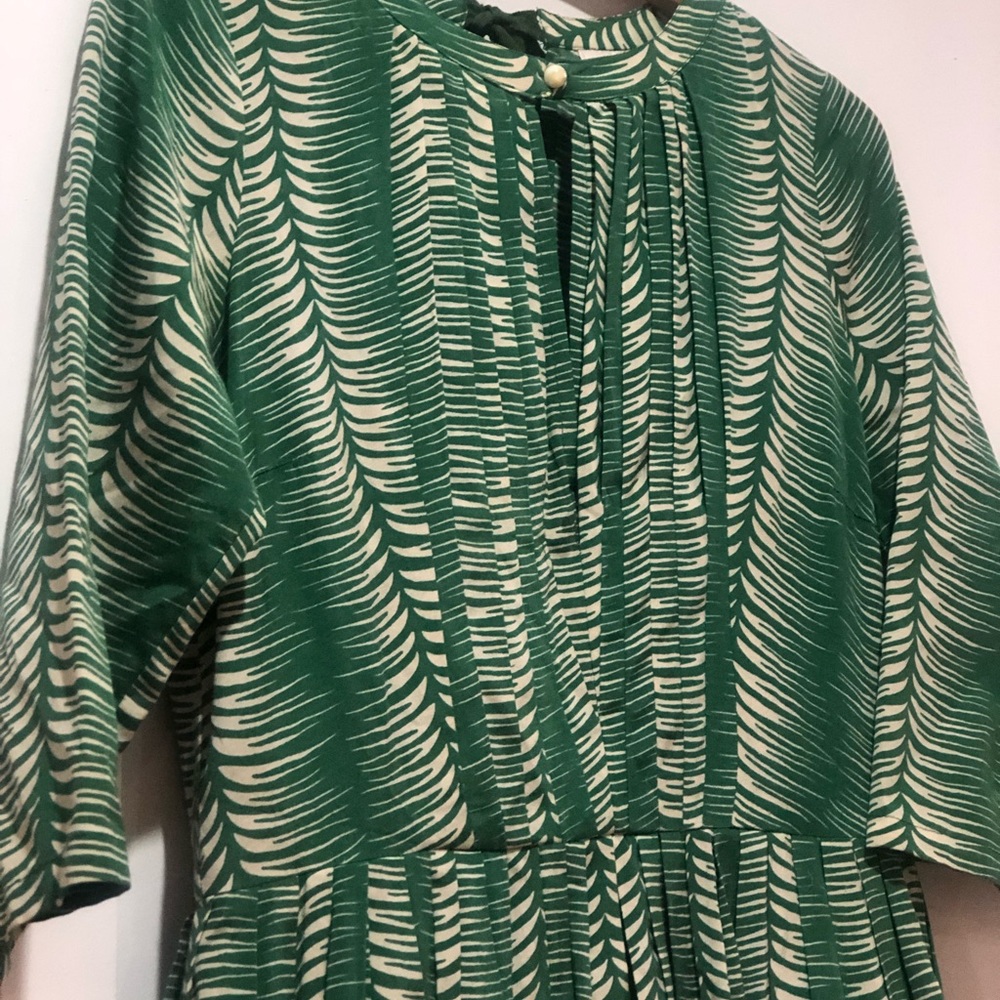Tracy Reese Bracelet Sleeve Bubble Hem Dress
